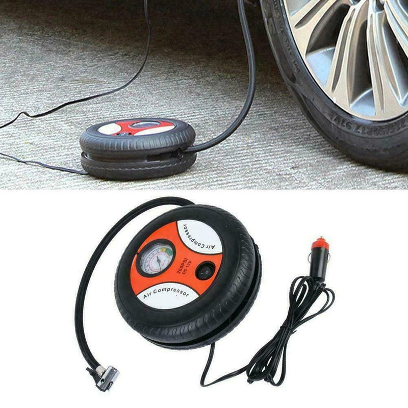 260PSI 12V Car Tire Air Pump Inflator Vehicle Electric Convinient G8L6