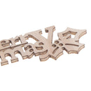 10Pcs DIY Wooden Letters Merry Christmas Crafts Embellishment Home Xmas Dec MO