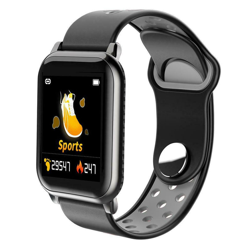 F8S Bluetooth Smart Bracelet Men Sports Watch Heart Rate Monitor Fitness Tracker