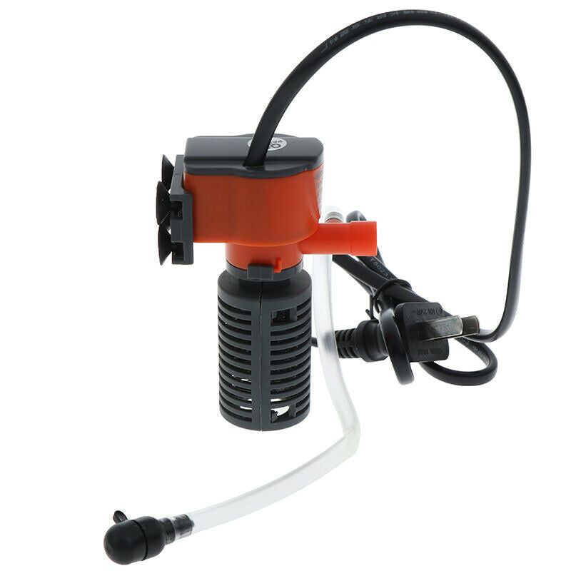 1PC Mini 3 in 1 Multi-function Aquarium Purifier Water Fish Tank Filter 3W 50Hz-
