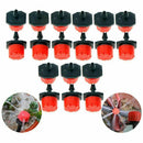 75 Pcs Micro-Flow Dripper Drip Head Adjustable 8-Holes Emitter Irrigation S Z6C9