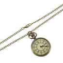 Gift Pocket Watch Quartz Bronze Tone 40cm Colour:Bronze Tone