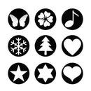 Bokeh Effect Filter Kit with 82mm Lens Cap Cover 10 In 1 for Artistic Scene