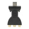 USB Male 3 RCA Female Audio Video Adapter AV Converter Cable Cord Black
