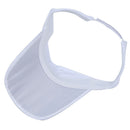White Sun Sports Visor Hat Cap Tennis Golf Sweatband Headband UV Protection