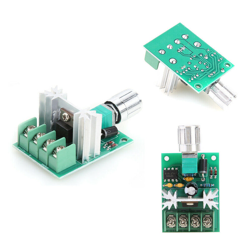 6V 12V 6A PWM No-Polarity DC Motor Speed Governor Speed Controller Module