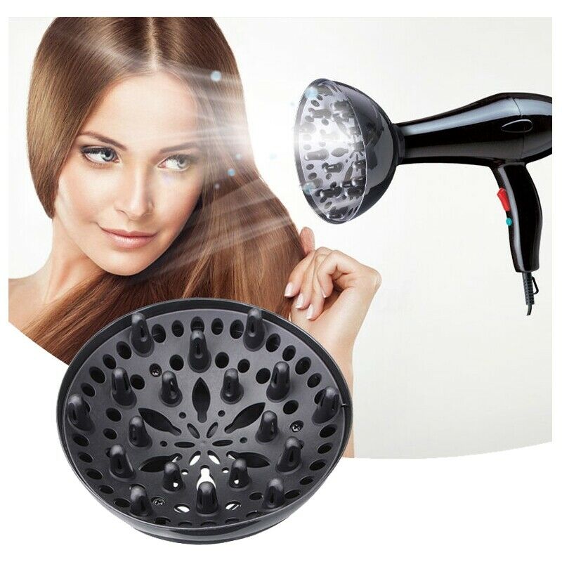 Professional Salon Hairdressing Hair Dryer Diffuser Blow Blower Nozzle Barb G4H8
