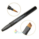 Double-ended Portable Smooth Travel Lip Brush Makeup Cosmetic Lipstick Gloss A