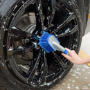 2-Pack Wheel Brush Hub Brush For Car, Auto Short Handle Tire Cleaning Brush