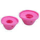 10pcs/set Soft Rubber Magic Hair Care Rollers Silicone Hair Curler No Heat  Q7T8