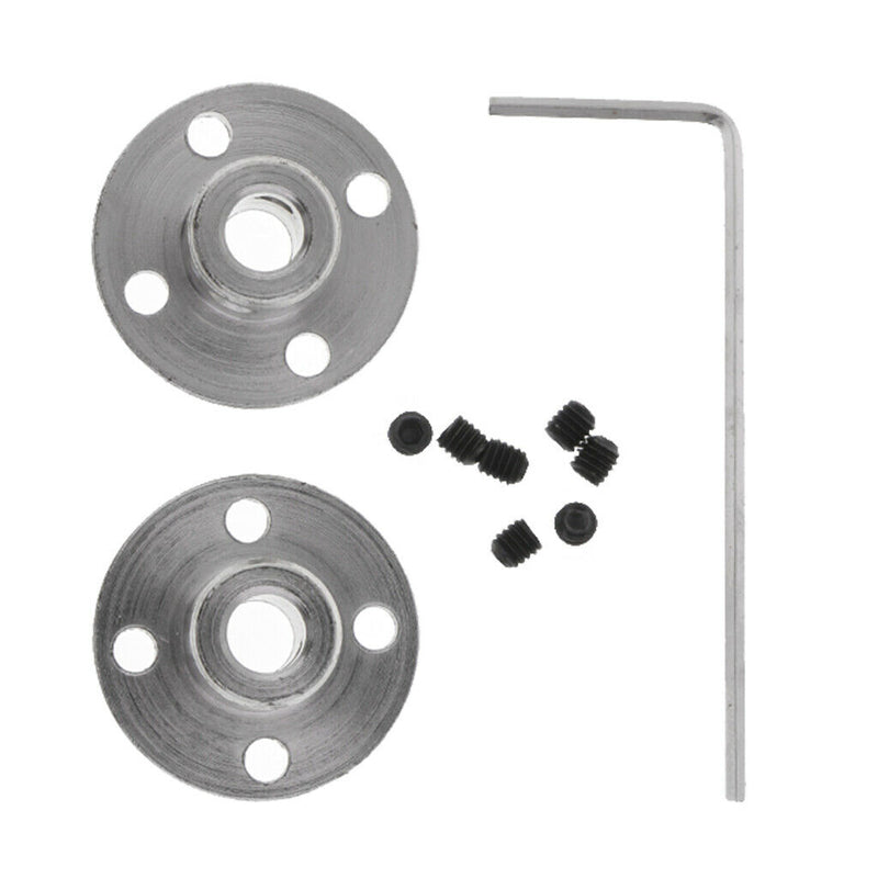 M3 Motor Connector Rigid Flange Coupling Coupler w/ Wrench for RC Boat Truck