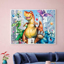 5D DIY Full Drill Diamond Painting Dinosaur Cross Stitch Mosaic Craft Kits