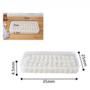 Refrigerator Dumpling Storage Box Stackable Food Organizer Plastic Con OYL