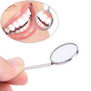 1PC Dental Mirror Dentist Stainless Steel Handle Tool for Teeth Cleaning AT3C