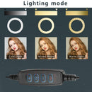 Selfie  Light W/ Tripod Stand And Phone Holder For Live Stream Makeup Studio