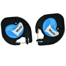 10Pcs Label Tapes Label Maker for Dymo 91201 Black on White 4M X 12Mm Label