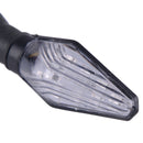 12V Motorcycle Warning DRL Light LED Signal Dual Color Indicator 4pcs Blinker