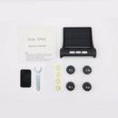Solar Powered Car Tire Pressure Monitor Alarm Tyre Detection External Sensor
