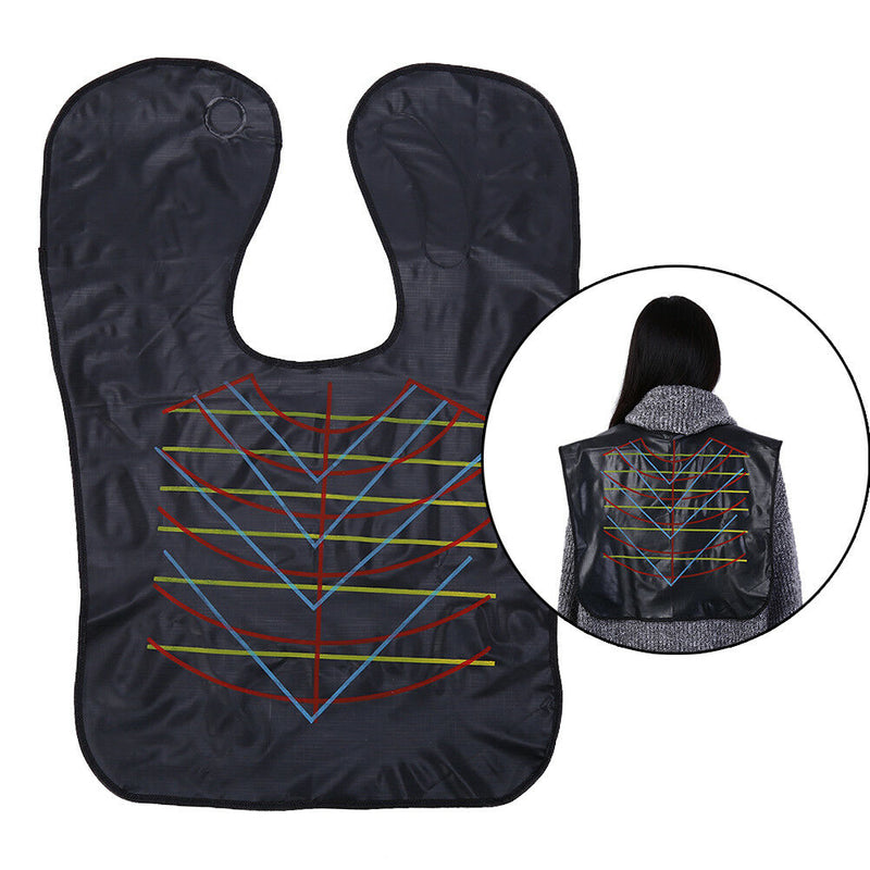 1Pc Professional Barber Waterproof Hair Coloring Shawl Cape Hairdresser Style BX