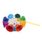 Colorful 8 Note Hand Percussion Bell Handbell for Children Music Education
