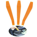 3Pcs Auto Car Radio Door Clip Audio Removal Installer Pry Plastic Hand Tool  T,a