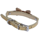 Pretty Bling Rhinestone Pet Collar Chihuahua for dogs leash Dog Harness set F2U6