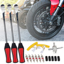 22pcs/set Valve Caps Cores Tyre Repair Tools Kit Car Tire Spoons Rim Protectors
