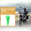 Motorcycle Exhaust Pipe Air-bleeder Plug Muffler Wash Plug Small (Green) A