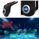 Car Dash Cam Night Vision 140 Degree Wide Angle Auto Recorder Loop Recording,
