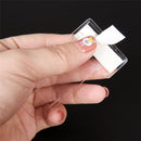 5Pcs Portable Car Windscreen Parking Ticket Clear Permit Holder Clip Stic JR