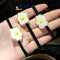 Girl Flower Elastic Hair Ties Band Ropes Ring Ponytail Gift Holder Accessor