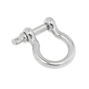 Marine Boat Chain Rigging Bow Shackle Captive Pin 304 Stainless Steel 6mm