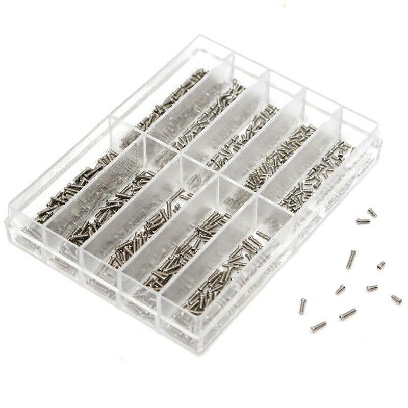 1.2Mm Stainless Steel Assorted Screws Watch Tools For Repairs Watch 10 Size U5P5