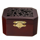 classic octagon Woody wind up music box