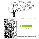 Home Stickers Waterproof 170*120cm Remove Ethenyl Memory Tree (60*90cm) A