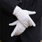 1Pair White Formal Gloves White Honor Guard Parade Santa Women Men Inspection M&
