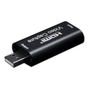 Video Capture Card HD 1 Way HDMI to USB 2.0 1080P Converter for Windows