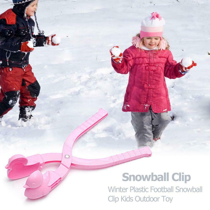 Cartoon Duck Snowball Maker Clip Kids Winter Outdoor Sports Snow Sand Mold