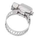 10 Pcs 9mm-16mm Adjustable Stainless Steel Worm Drive Hose Clamp