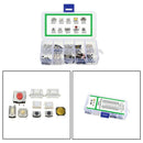 250pc 10 Kinds Of Light Touch Small Button Switch 2*4 3*6 4*4 6*6 Useful nmk