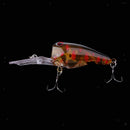 5pcs/set Fishing Lures Plastic Hard Baitt Crankbait with Treble Hook 5#