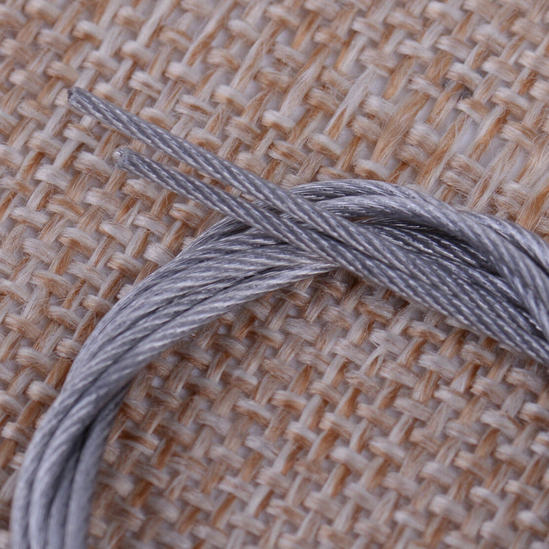 2Pcs Car Parts 1/10 RC Crawler Steel Rope fit for Axial SCX10 Tamiya CC01 RC4WD