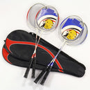 Best-selling 1Pair high-strength Aluminium Alloy Badminton Racket Racquet Bag OZ