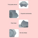 Draining Soap Dish Soap Box Plate Lotus Shape Silicone Box Holder Portable  J1C8