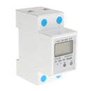 Din Rail Single Phase 2 Wire Electricity Energy Meter 50Hz AC 220V 15(60)A