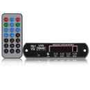 Car MP3 WMA Decoder Board 12V Audio Module USB TF AUX FM Radio Remote Control