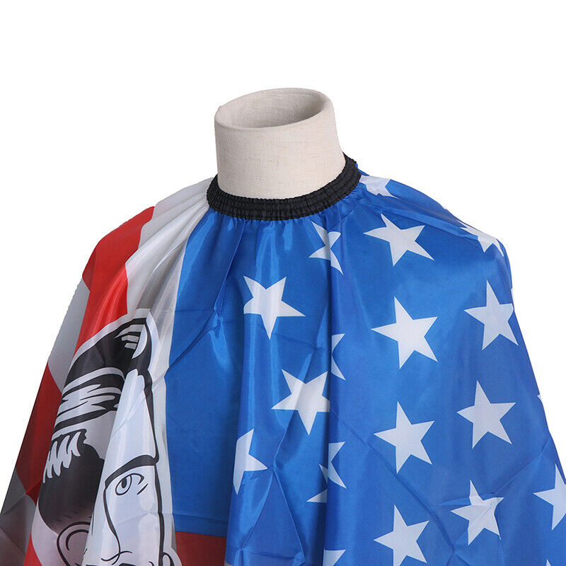 Barber Haircut Gown Breathable Hairdressing Cloth Apron Hair Salon C Gw