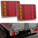 Waterproof 8 LED Trailer Light Rear Tail Lamp 12V DC Car Truck Boat Caravan M&O