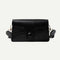 Retro Alligator PU Women Handbag Braid Strap Solid Shoulder Bags (Black)