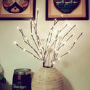 Willow Twig Lighted 20-LED Branches String Light Battery Powered Branch for N7F9